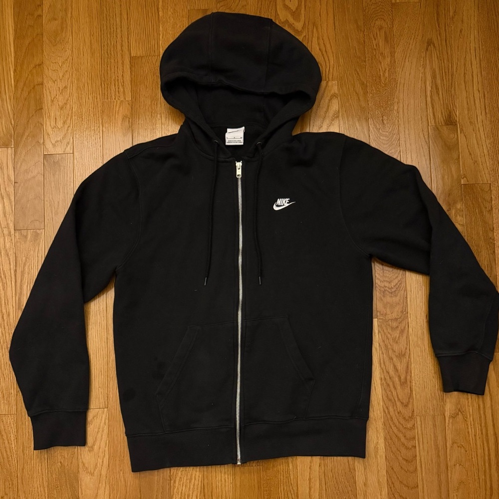Nike Black Full-Zip Hoodie